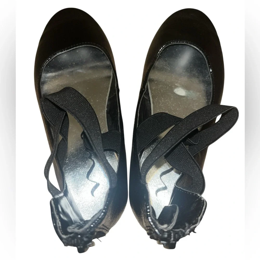 Nina Girls Black Dress Shoes